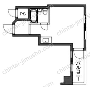 ライオンズマンション東池袋12階の間取図