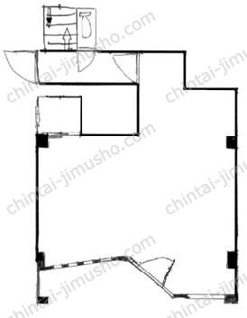 グラシアス大森1階の間取図