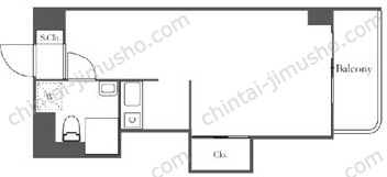 NINETY TWO135階の間取図