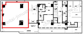 ROOTs Ryogoku-Tokyo1階の間取図