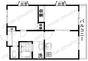 ECRUⅡ1階の間取図