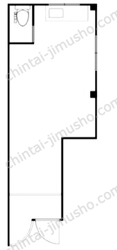 大竹ビル1階の間取図