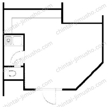 サニーパレス綱島台1階の間取図