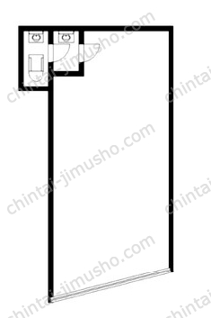 萬両ビル1階の間取図