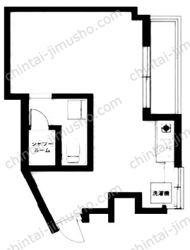 フラワー豊島第2マンション4階の間取図