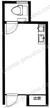 パル駒込Ⅲ1階の間取図