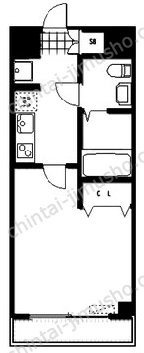 ARIUS（アリウス）7階の間取図