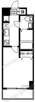ARIUS（アリウス）9階の間取図