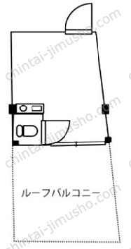 池袋222ビル5階の間取図