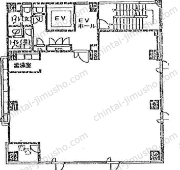 第二渡邊ビルの間取図