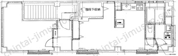 鈴木園ビル2階の間取図