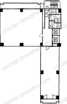 第一野村ビルの間取図