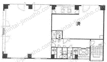 新橋安達ビルの間取図
