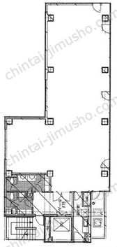 ヒューリック飯田橋ビルの間取図