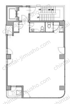 イマスオフィス浜松町7階の間取図