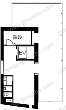 新赤坂ビルの間取図