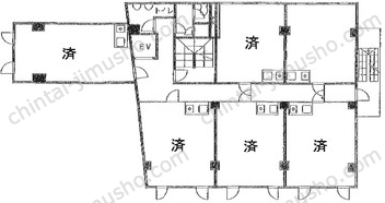 佐伯池袋ビルの間取図