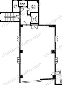 ファイブアネックス2階の間取図