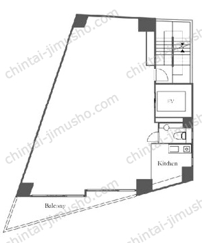 広尾タワーの間取図