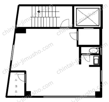 SHIMADAビル5Fの間取図