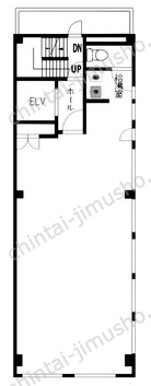 双鶴八重洲ビル2階の間取図
