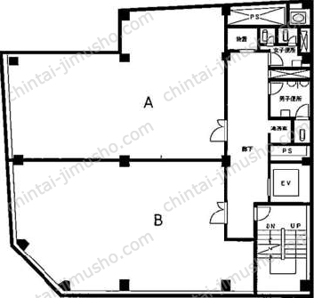 坂田ビルの間取図