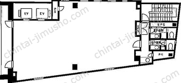 天下堂ビルの間取図