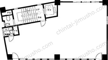 第1川端ビル6階の間取図
