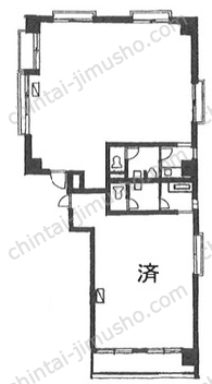 三貴ビルの間取図