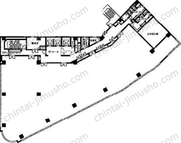 京王新宿追分ビルの間取図
