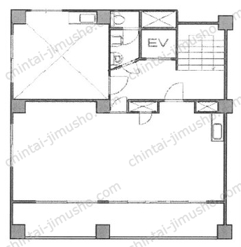 第一豊南ビル6階の間取図