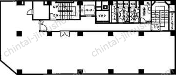飯田ビルの間取図