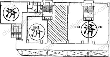 COXY176ビルの間取図