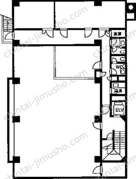 番町ポンピアンビルの間取図