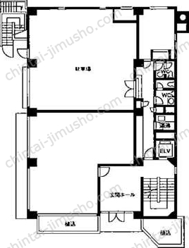 番町ポンピアンビルの間取図