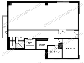 ベルス麻布2Fの間取図