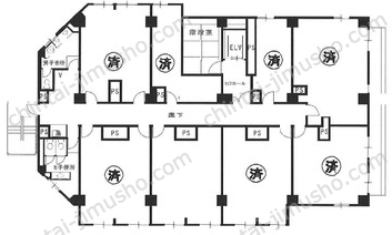 ワコーレ新宿第一ビルの間取図