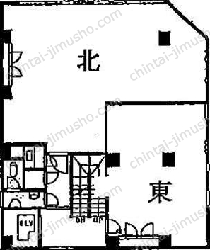 ル・グラシエルBLDG.32階の間取図