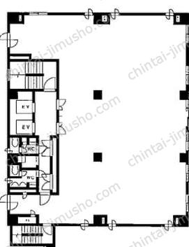 FBR三田ビル7階の間取図