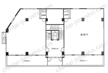 ウッディ南平台3階の間取図