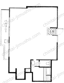 朝日九段マンションの間取図