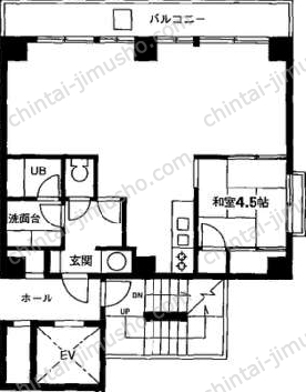 YKB新宿御苑ビル／IMB Office新宿御苑の間取図