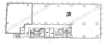 新宿タツミビルの間取図