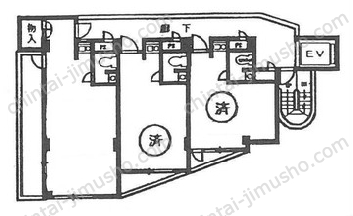 井上ビル12号館の間取図