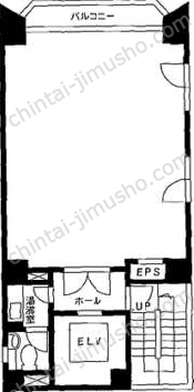 ACN京橋八重洲ビル2階の間取図