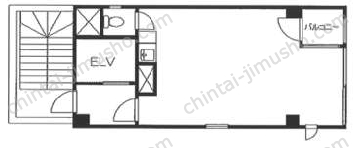 正直屋ビルの間取図
