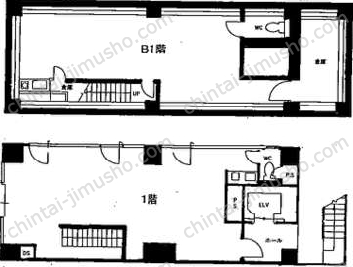 ル・グラシエルBLDG.80の間取図