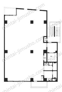 シェラン南麻布5階の間取図