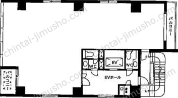 矢崎ホワイトビルの間取図