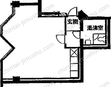 飯倉カムフィーホームズの間取図